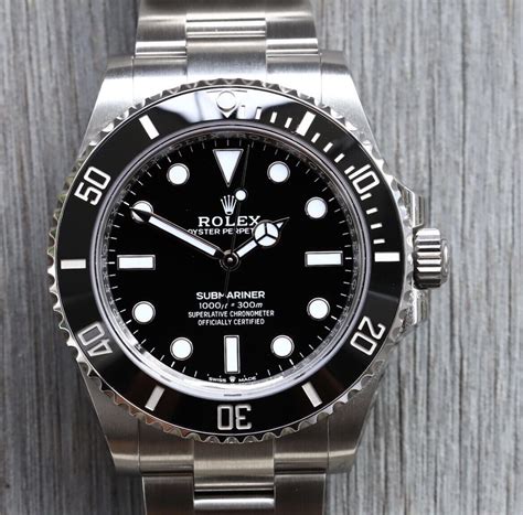 rolex submariner no date white gold|rolex submariner 41mm no date.